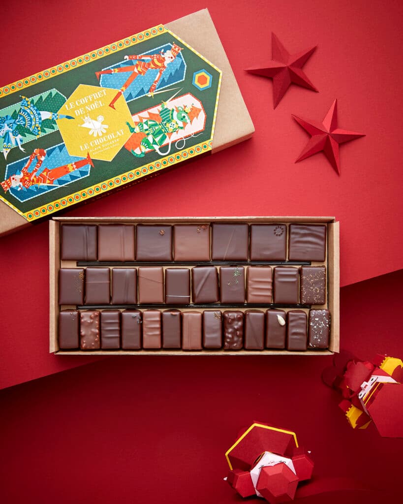Coffret découverte Noël casse-noisette Le Chocolat Alain Ducasse — © ateliermai98